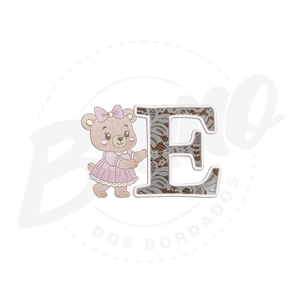 Alfabeto Rendado (aplique)