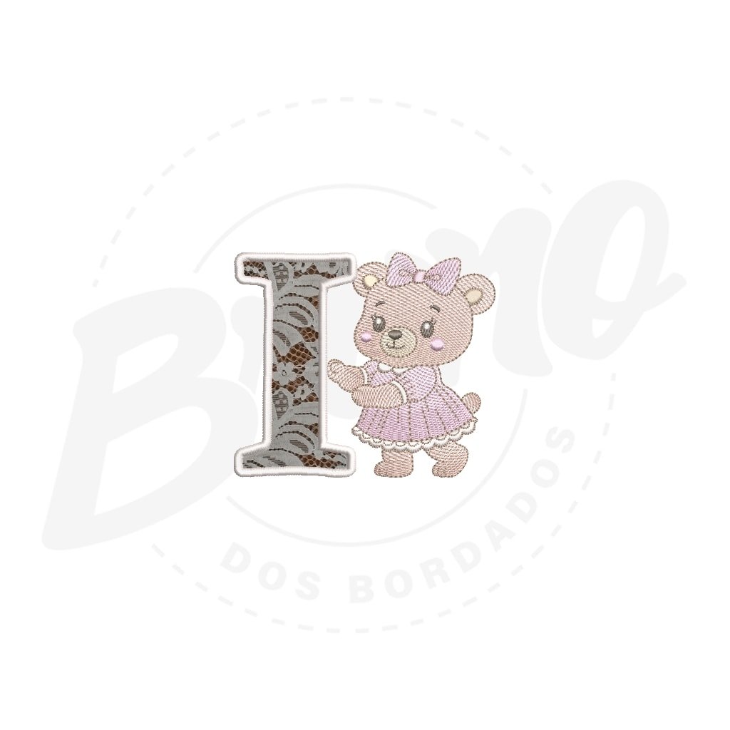 Alfabeto Rendado (aplique)