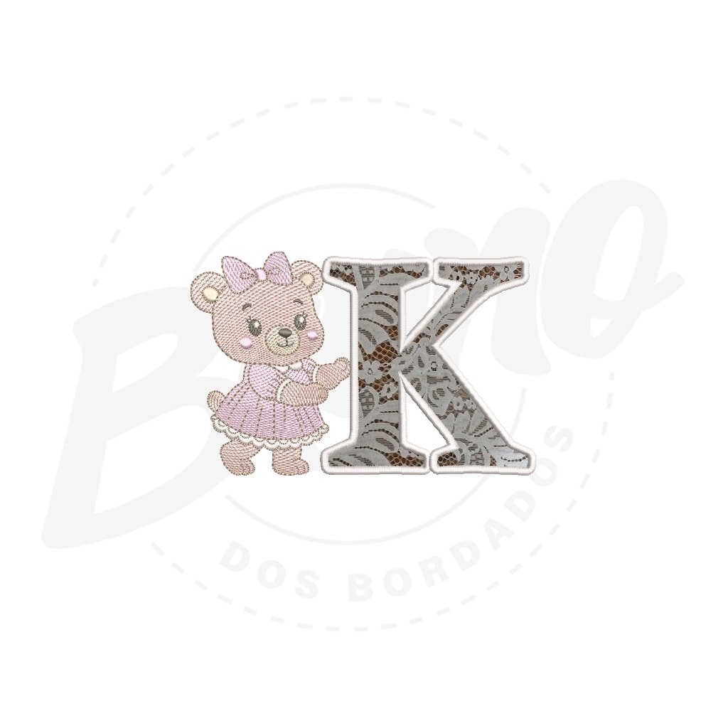 Alfabeto Rendado (aplique)