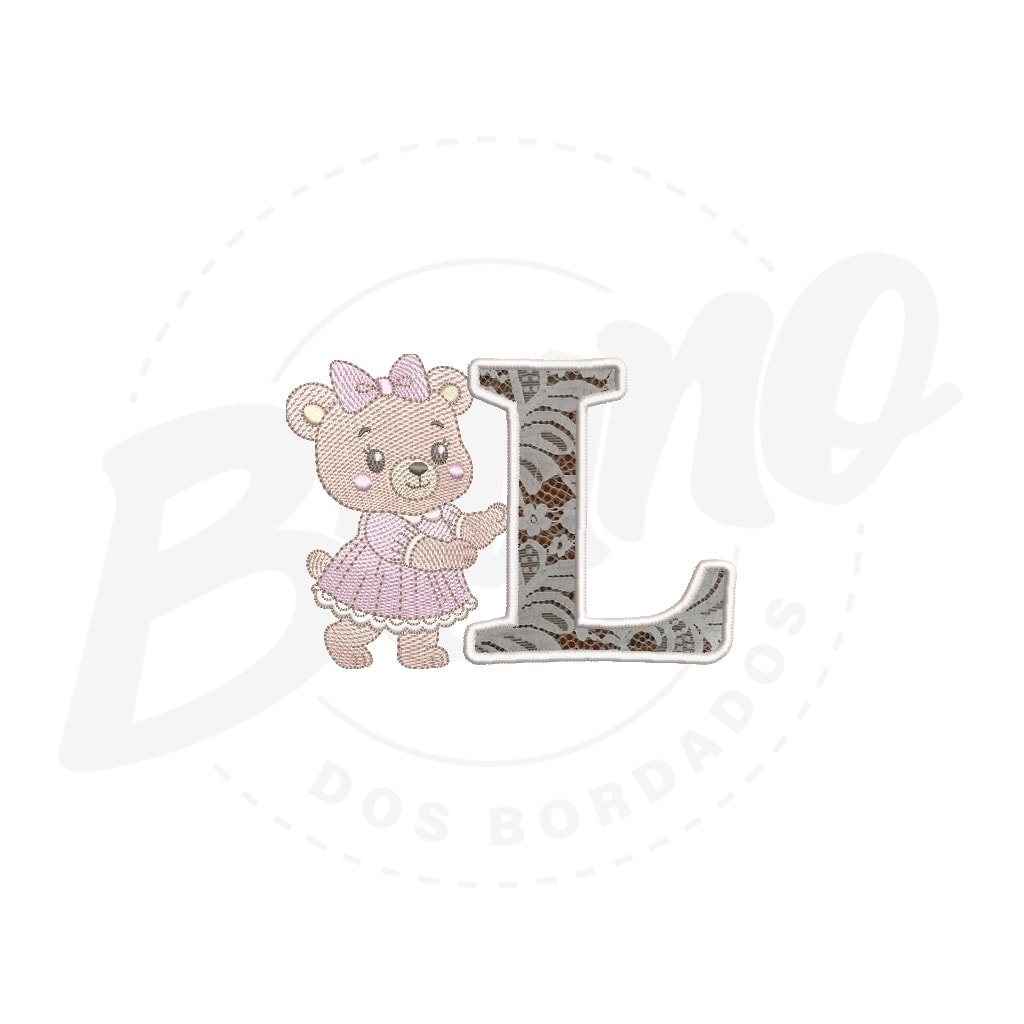 Alfabeto Rendado (aplique)