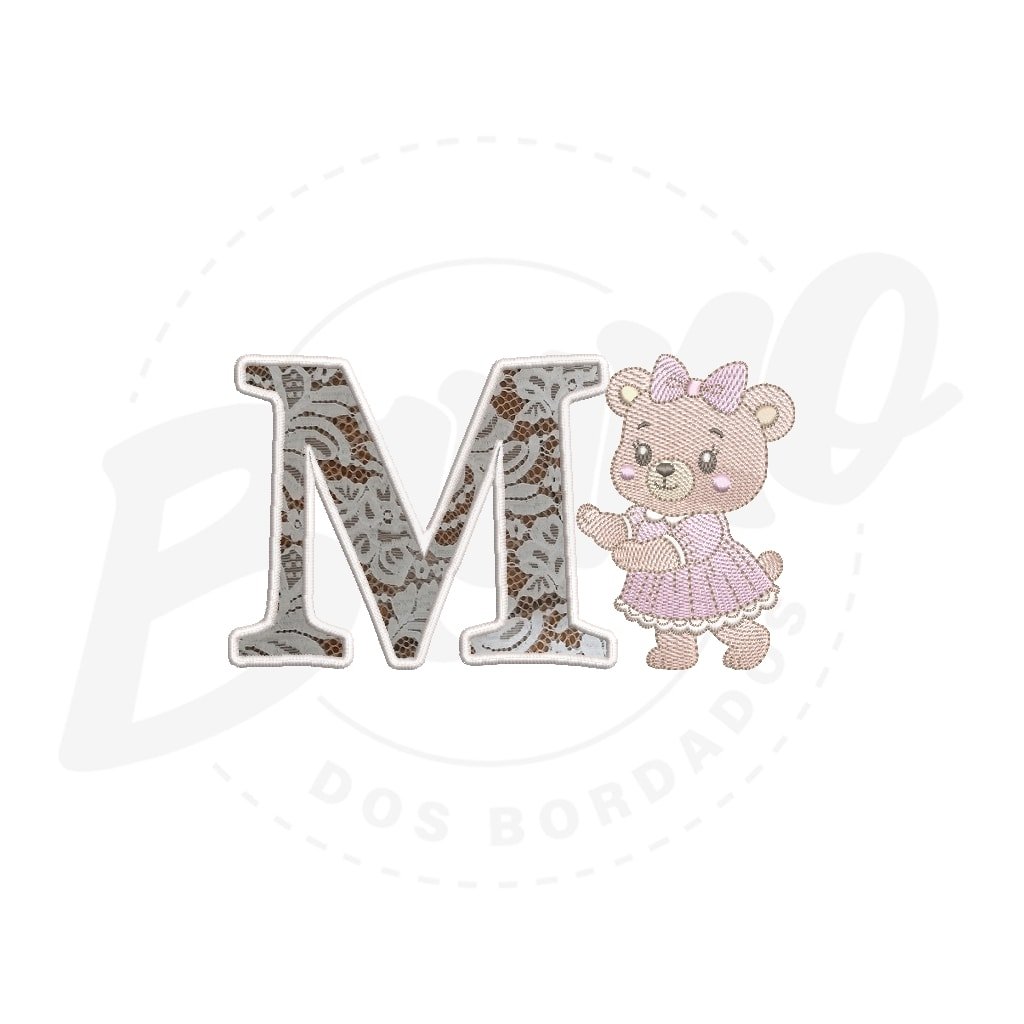 Alfabeto Rendado (aplique)