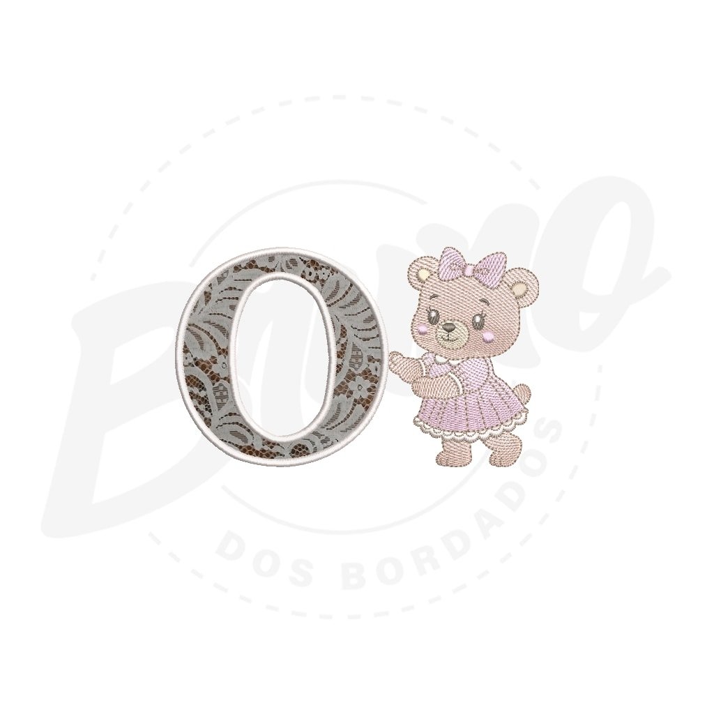 Alfabeto Rendado (aplique)