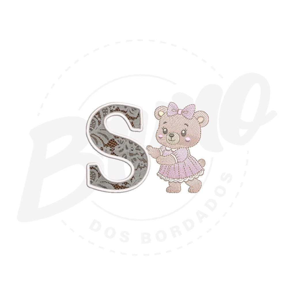 Alfabeto Rendado (aplique)