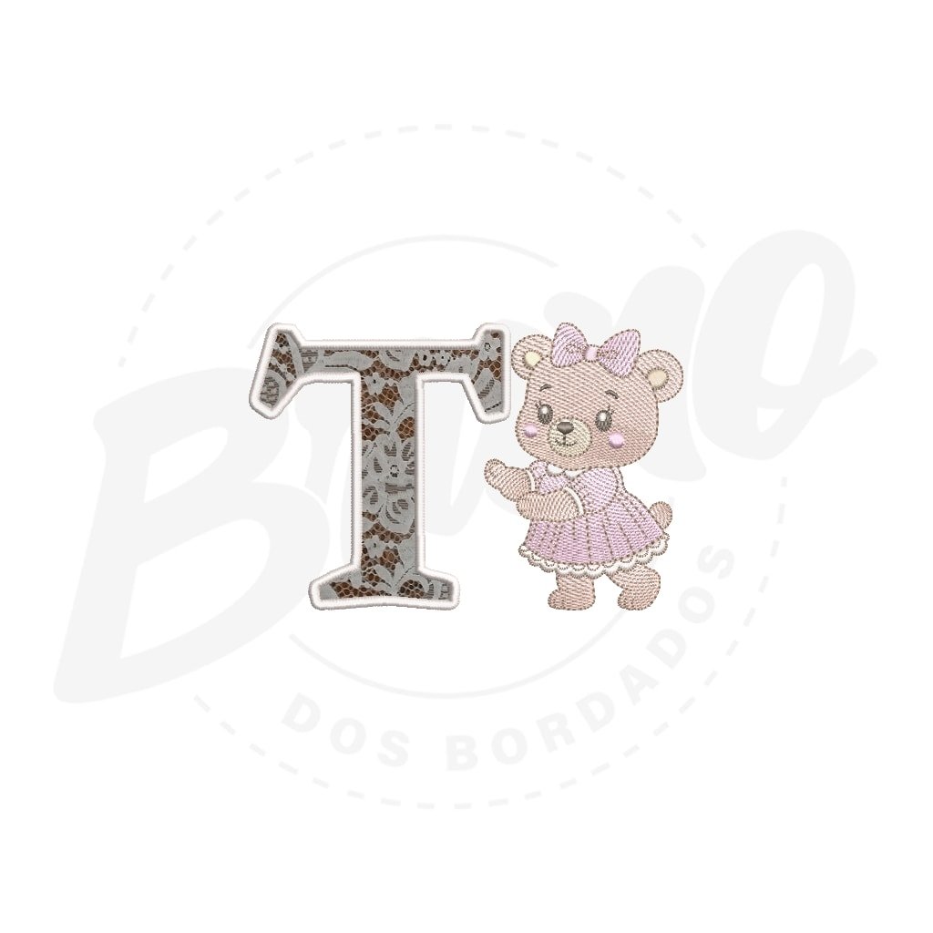 Alfabeto Rendado (aplique)