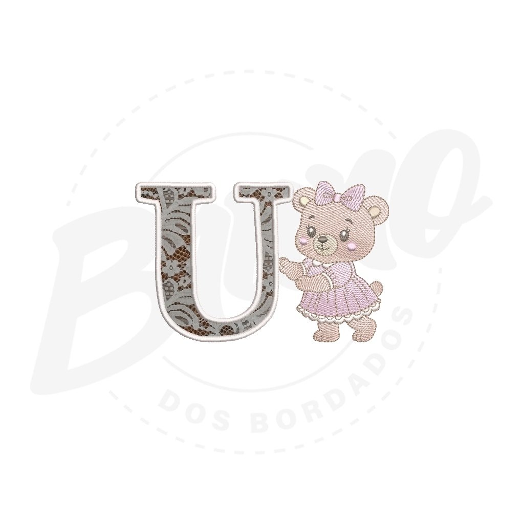 Alfabeto Rendado (aplique)