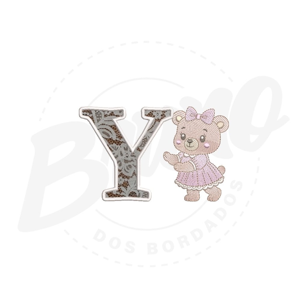 Alfabeto Rendado (aplique)