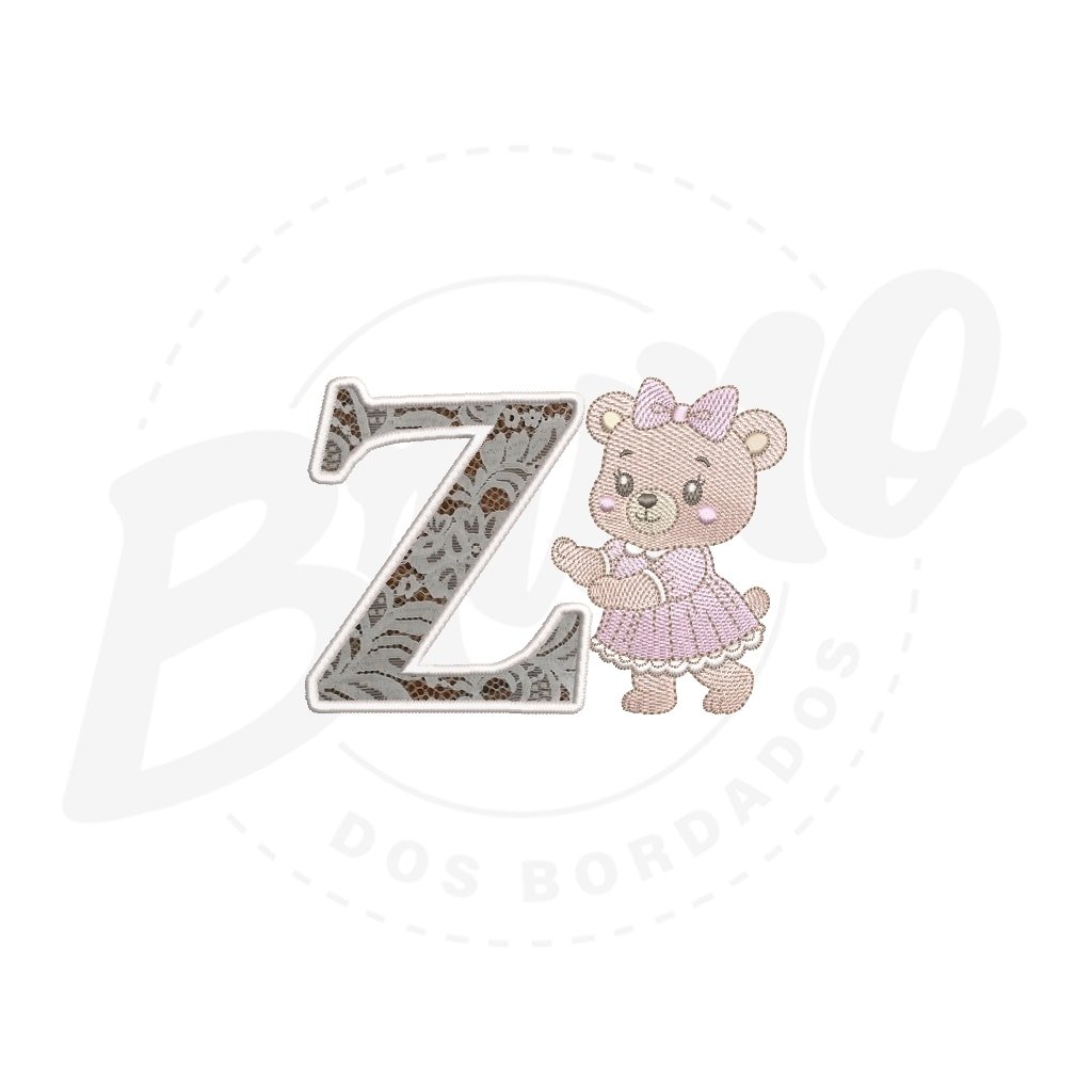 Alfabeto Rendado (aplique)