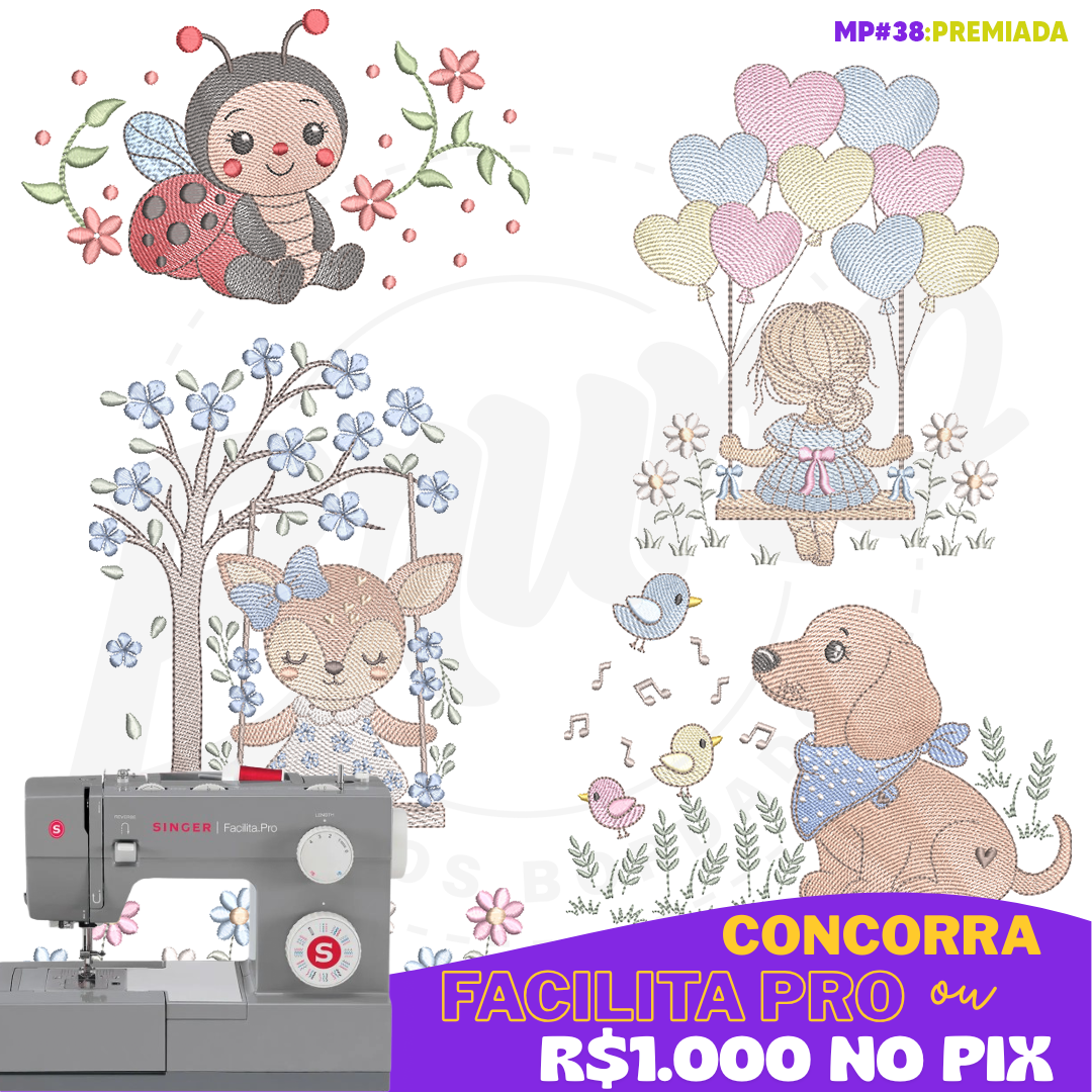 Coleção MP#38: *sorteio* de uma Singer Facilita Pro ou Rwidth=