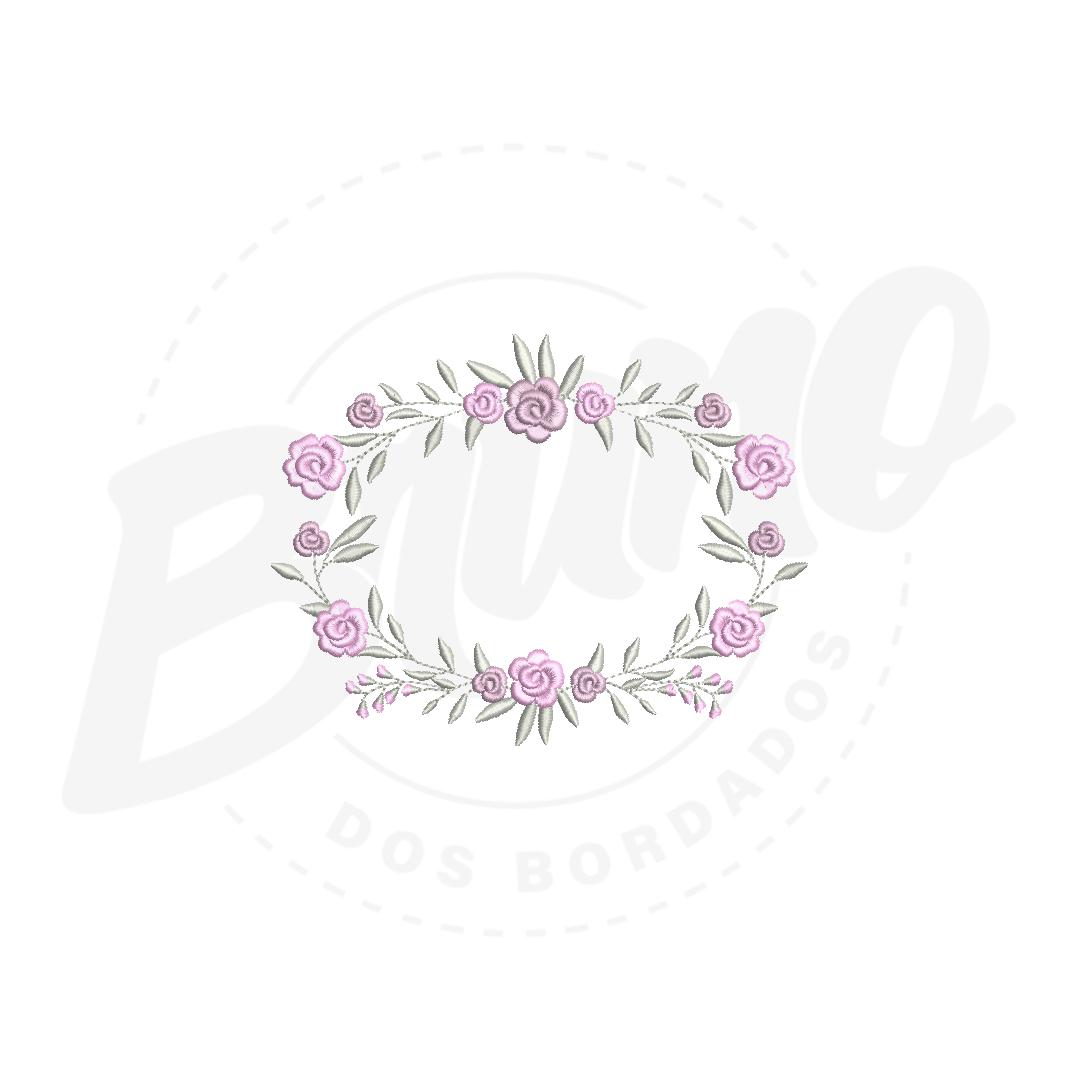 MP33M039 - Moldura floral
