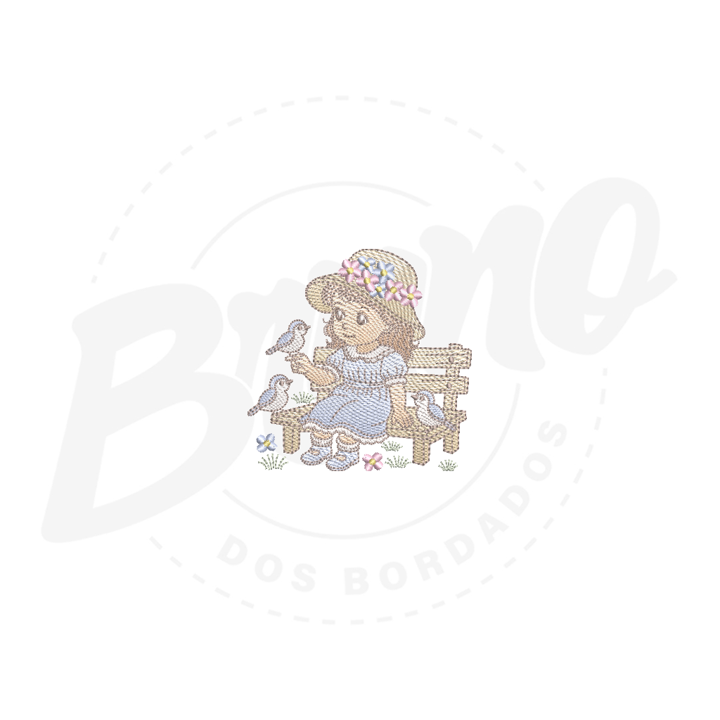 MP36M070 - Menina Camponesa 10x10