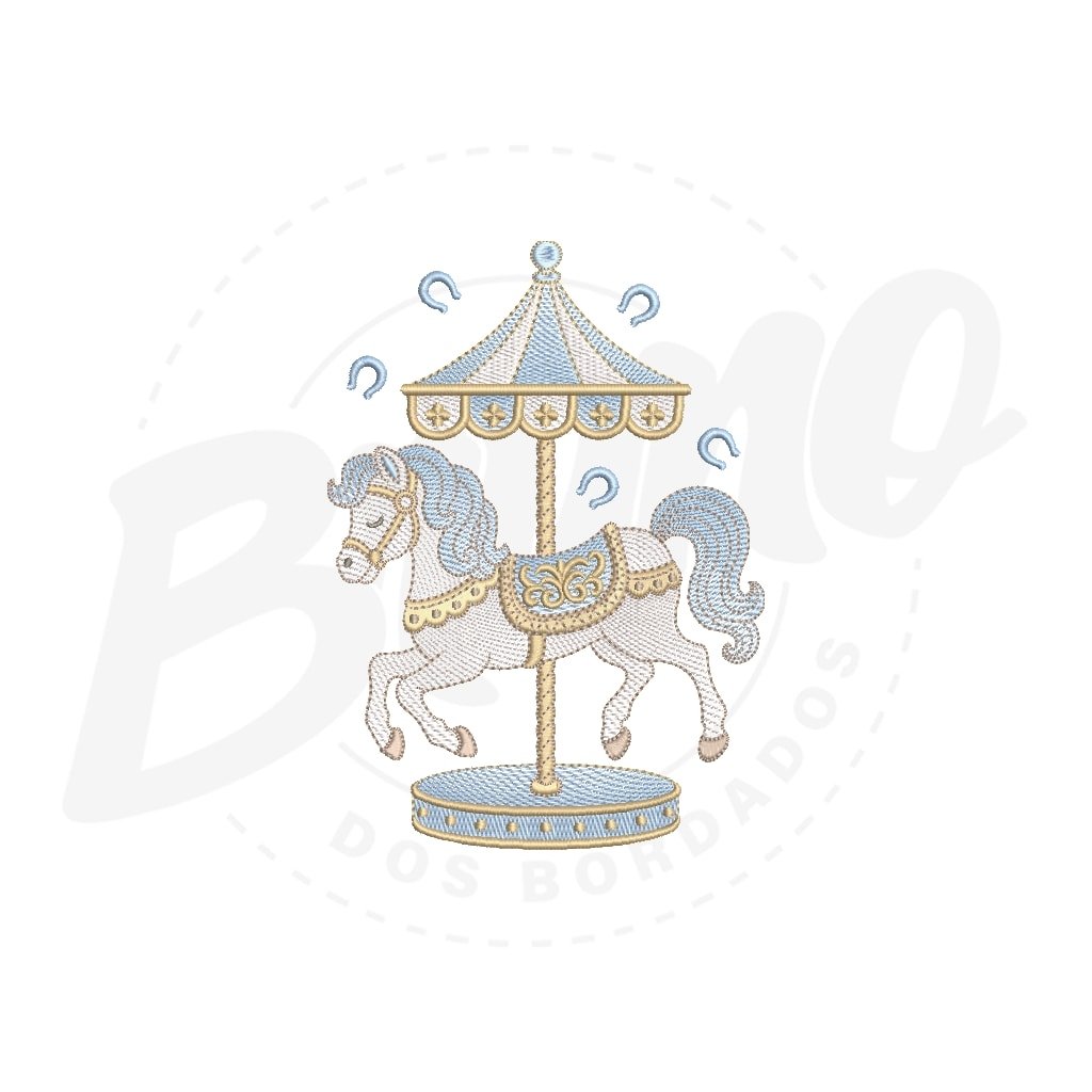 MP37M022 - Cavalinho no carrossel
