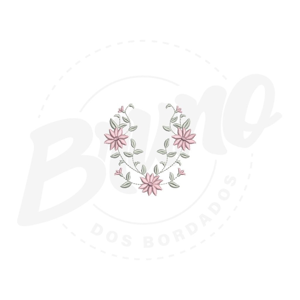 MP37M042 - Moldura flor 10x10