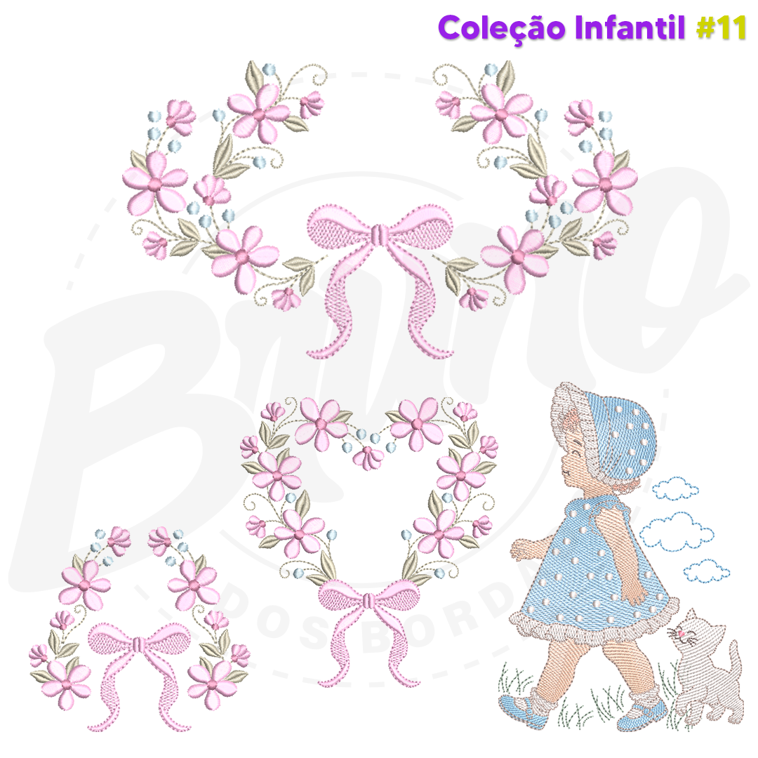 CINF11-1080-1 Coleção Infantil #11 (20 matrizes)