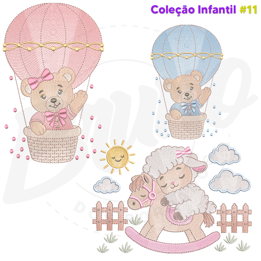 CINF11-1080-2 Coleção Infantil #11 (20 matrizes)