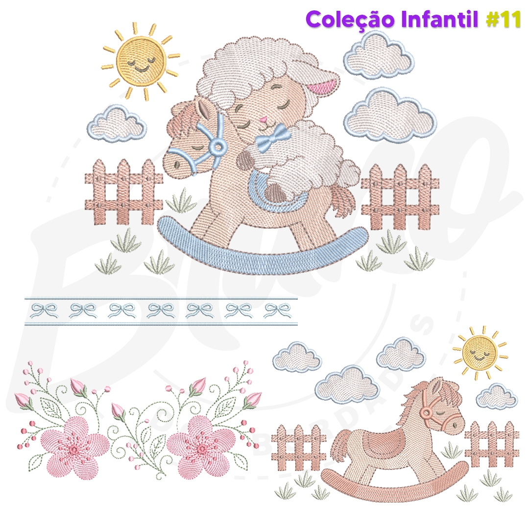 CINF11-1080-3 Coleção Infantil #11 (20 matrizes)
