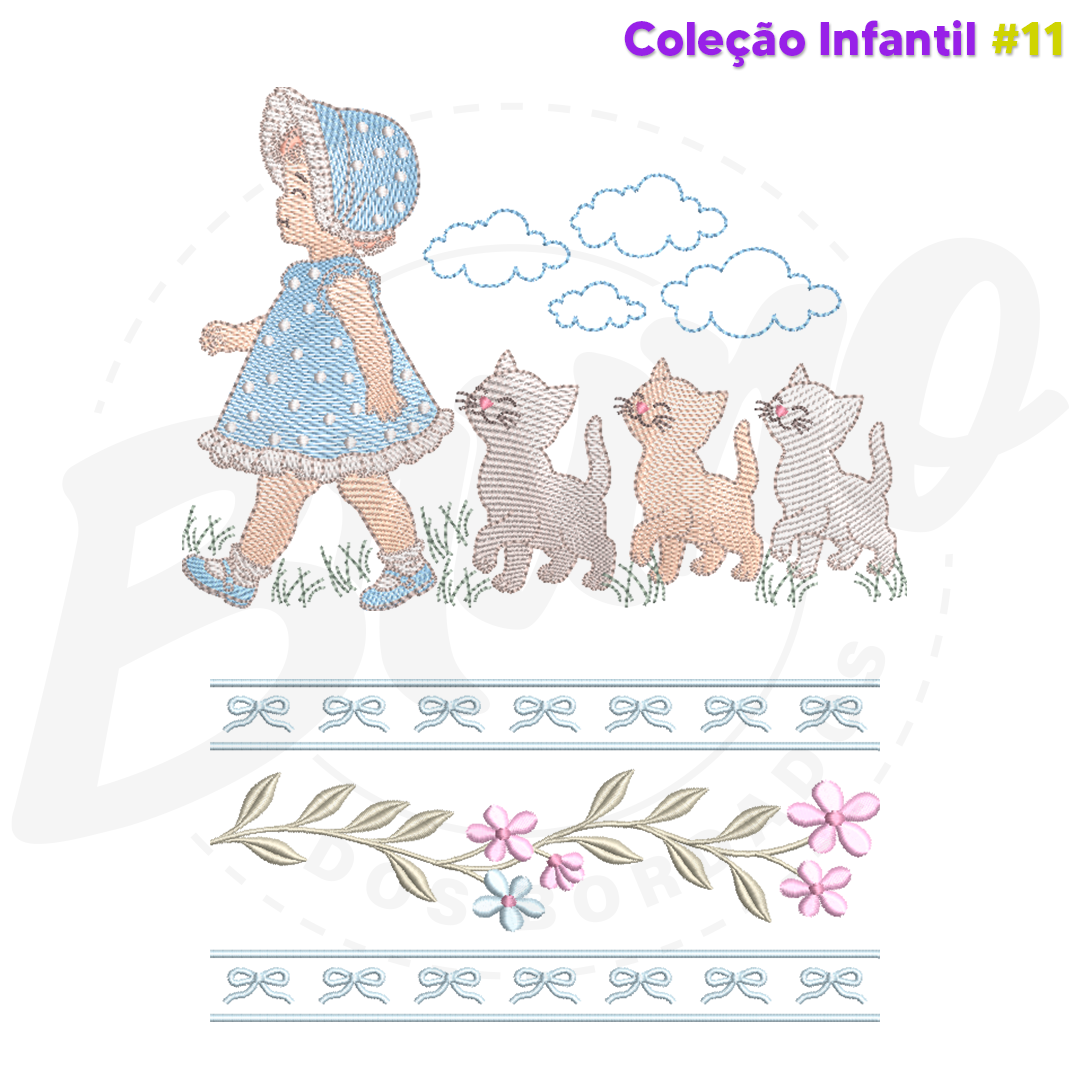 CINF11-1080-4 Coleção Infantil #11 (20 matrizes)