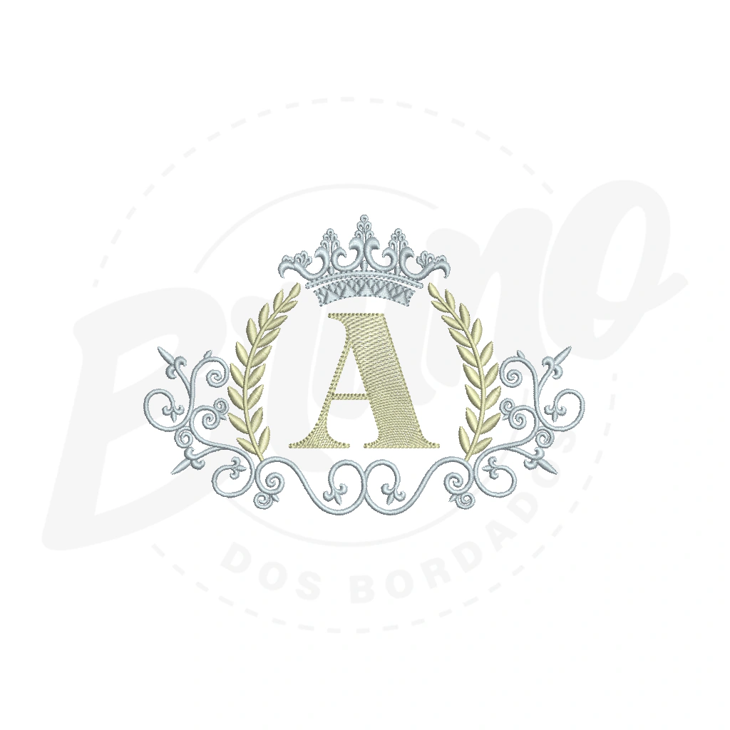 Alfabeto Coroa Masculino - MP20