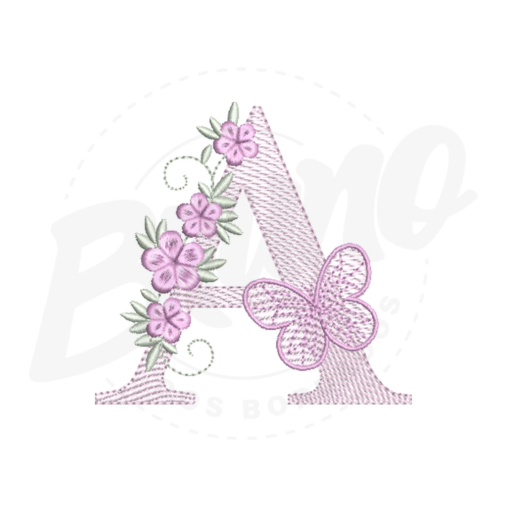 Alfabeto Borboleta 3D - MP31