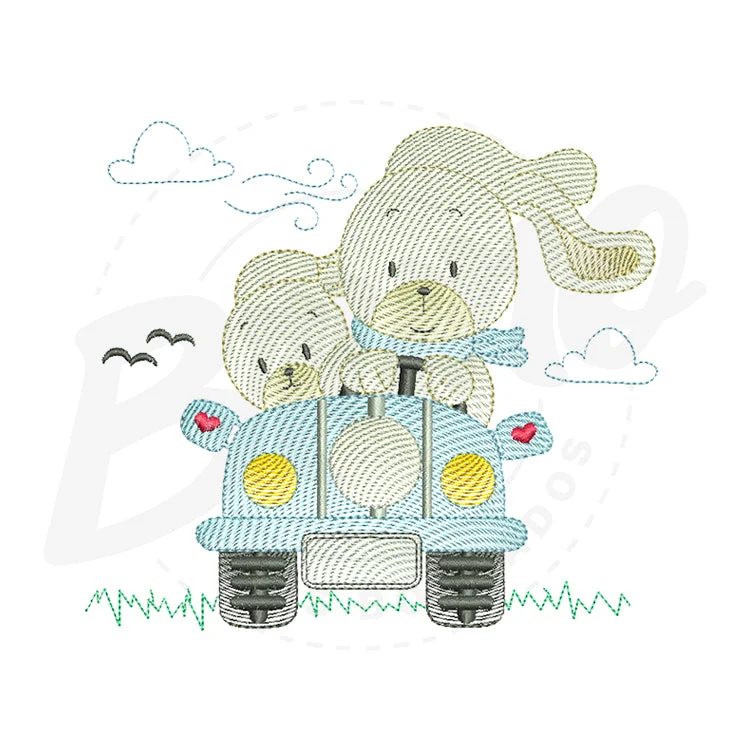 MP09M022 - Coelho no carro
