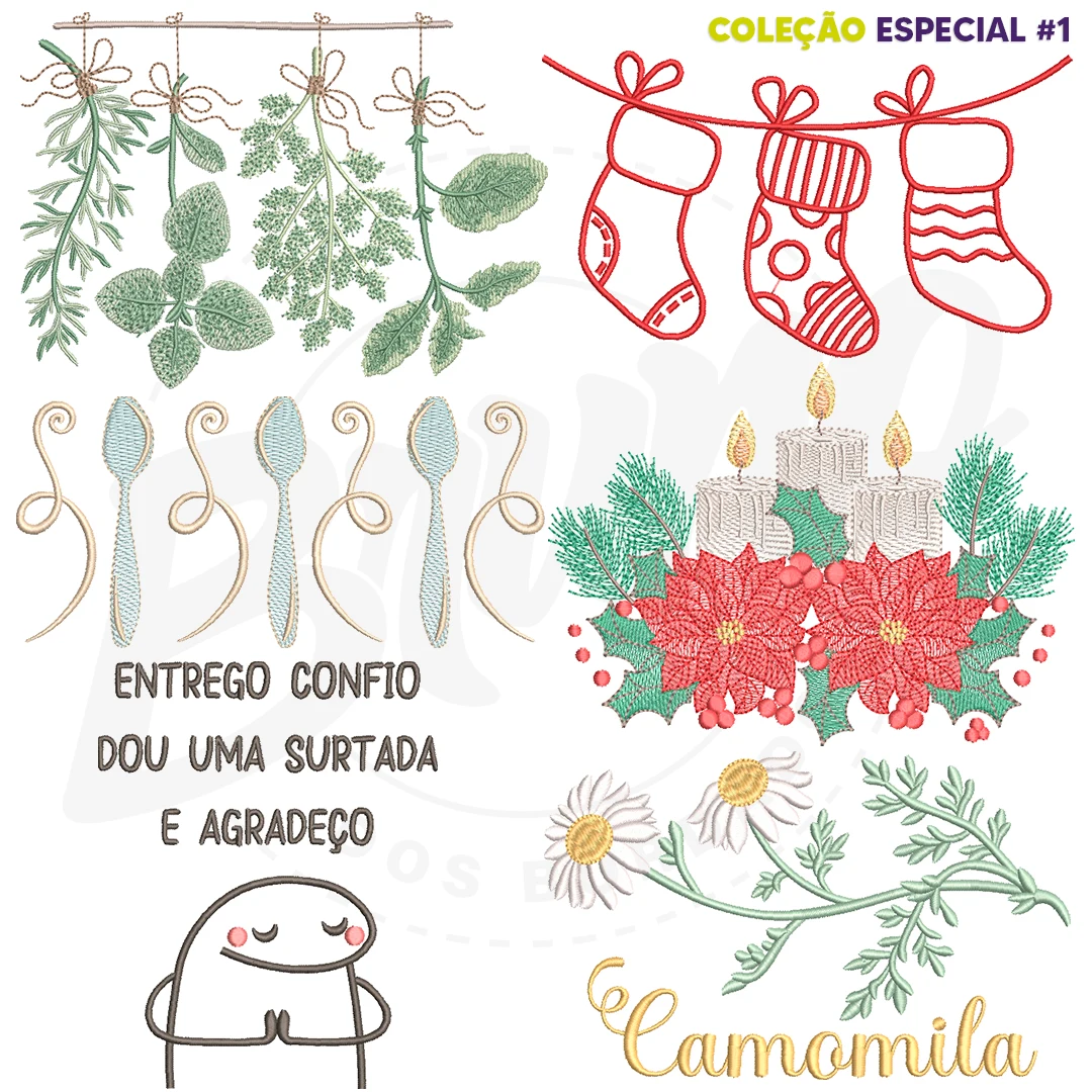 Coleção Especial #1: Natal e Cozinha (73 matrizes) - Foto 2