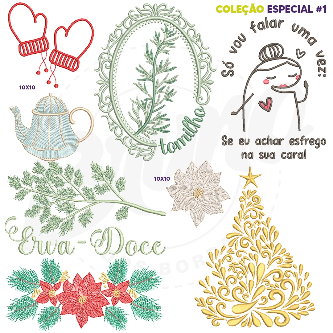 Coleção Especial #1: Natal e Cozinha (73 matrizes) - Foto 5