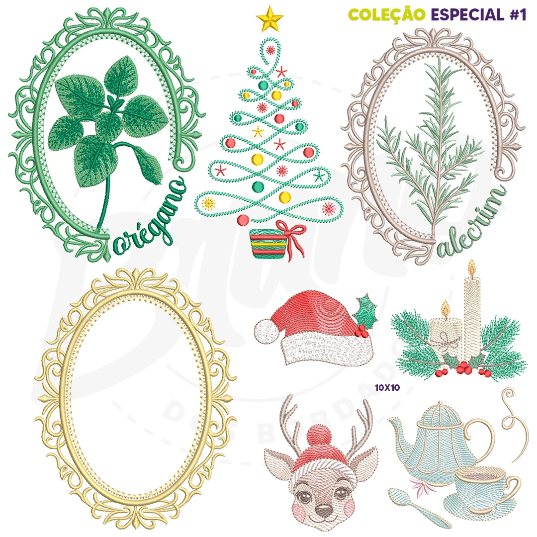 Coleção Especial #1: Natal e Cozinha (73 matrizes) - Foto 8