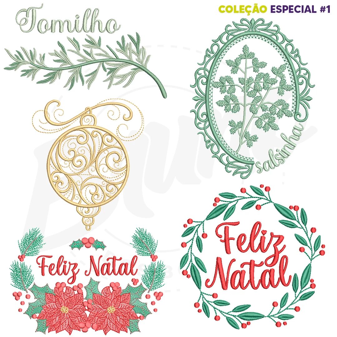 Coleção Especial #1: Natal e Cozinha (73 matrizes) - Foto 9