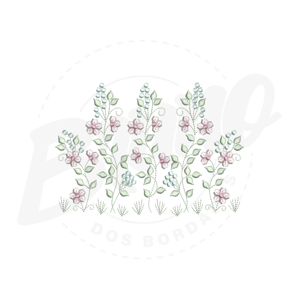 Kit Enxoval #56 - Laço e flores