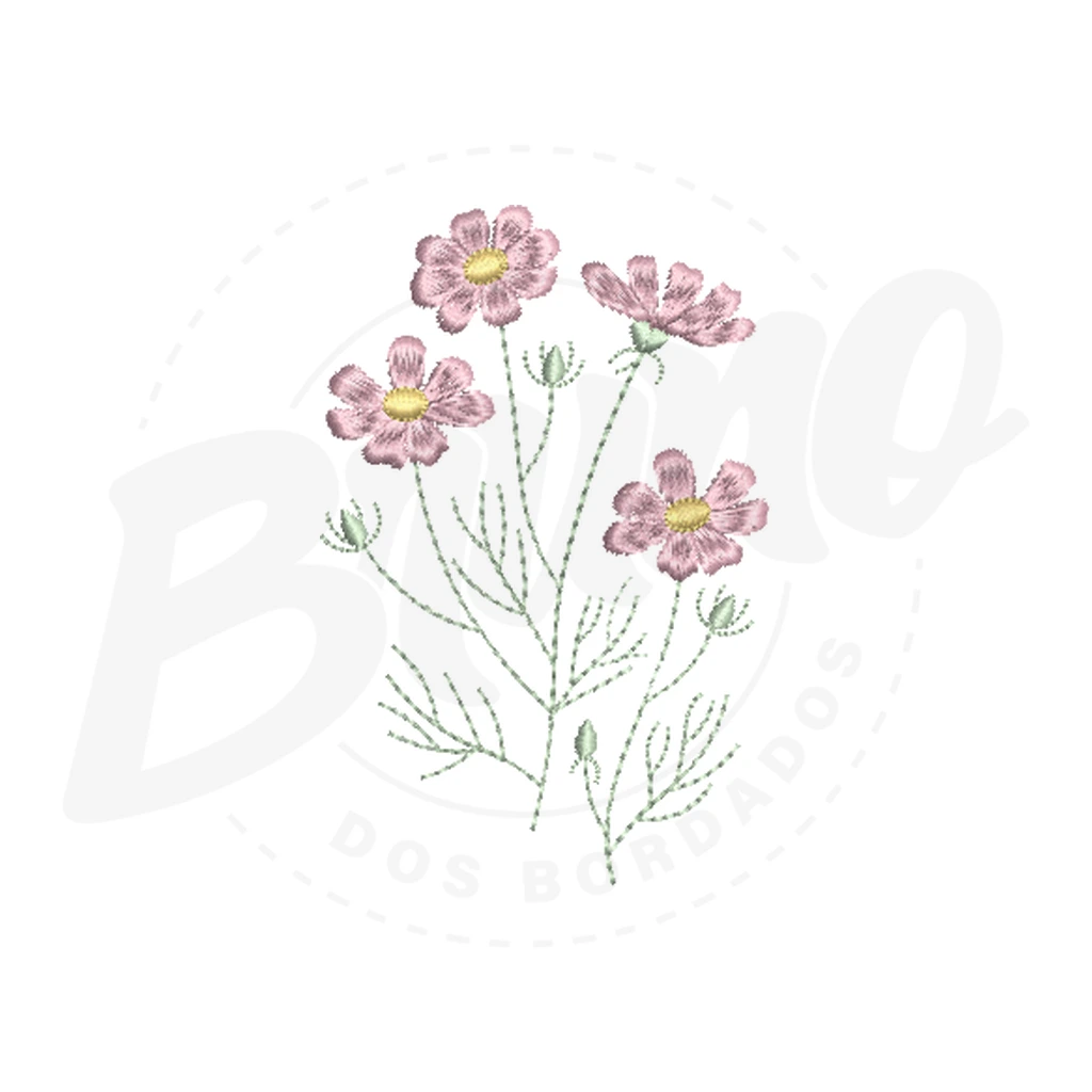 Kit Enxoval #65 - Flores e jardim encantado