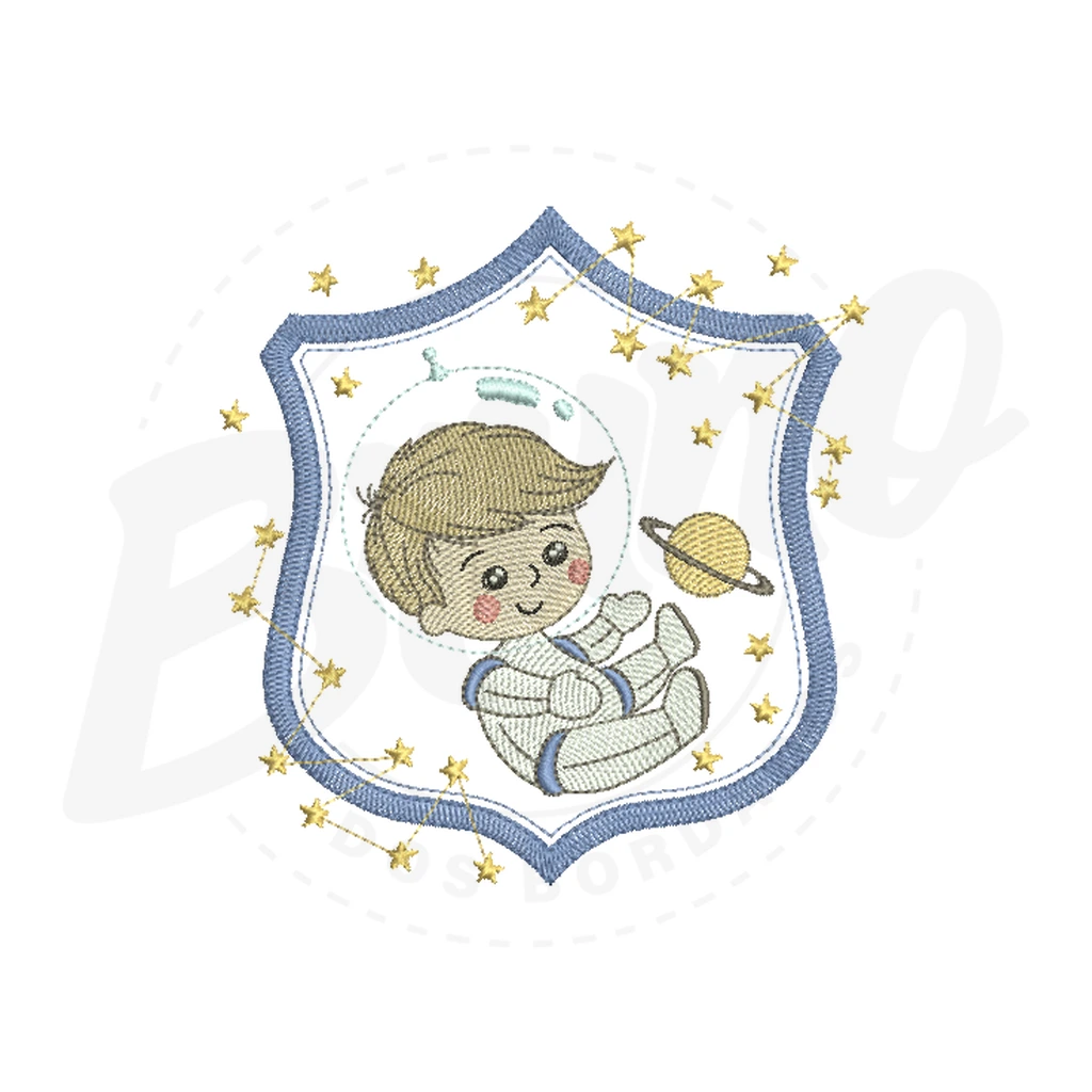 Kit Enxoval #88 - Astronauta e planeta