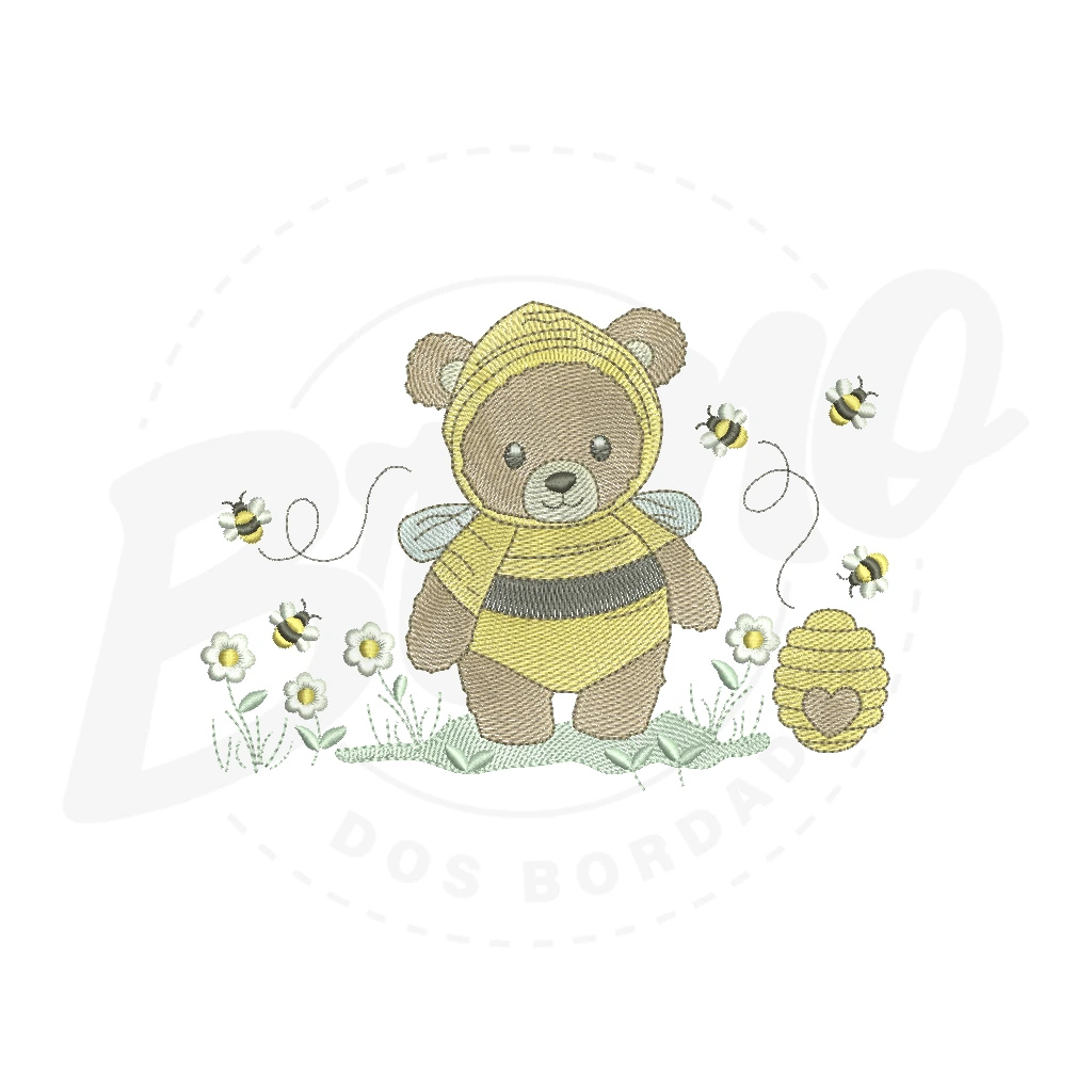 Kit Enxoval #92 - Urso e abelha