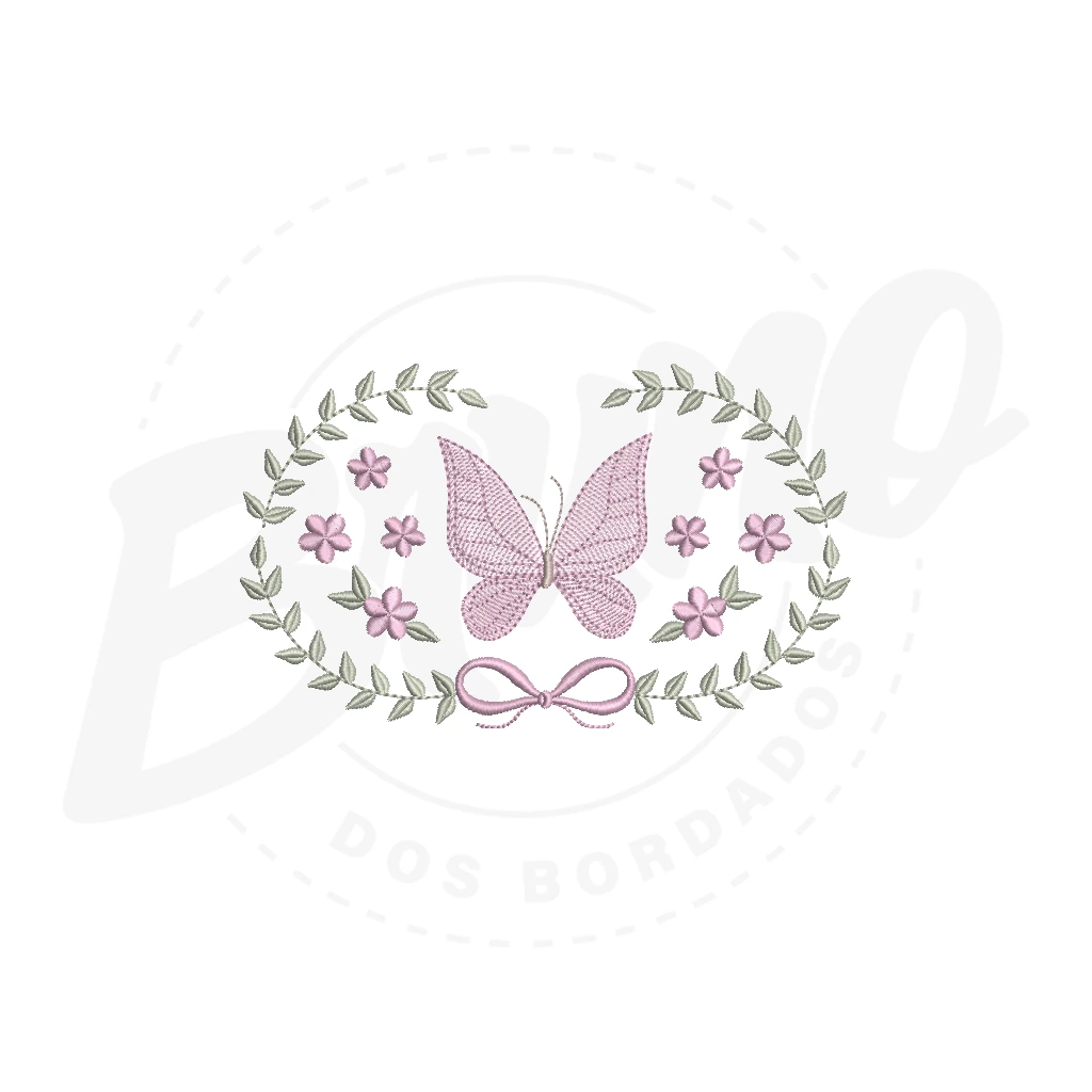 Kit Enxoval #165 - Borboleta e floral - Foto 4