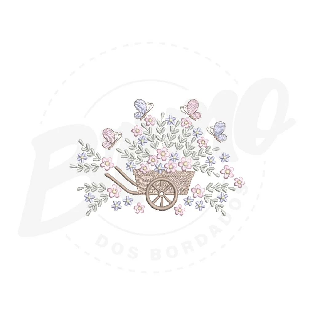 Kit Enxoval #174 - Ursinha camponesa e floral