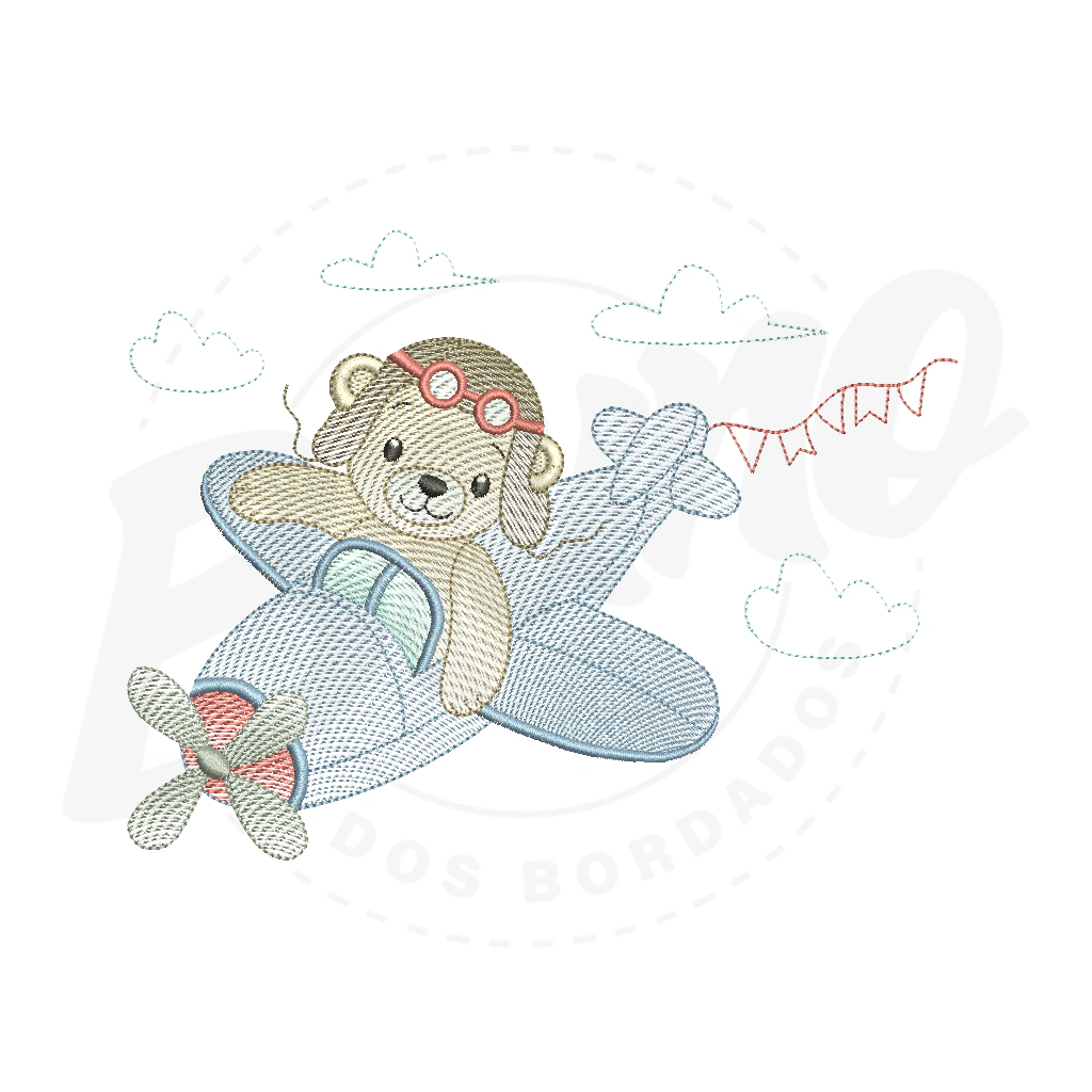 MP05M039 - Urso aviador