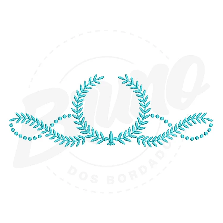 MP06M006 - Moldura flor de lís