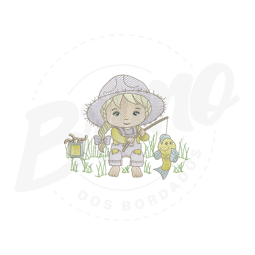 MP17M049 - Menina pescadora