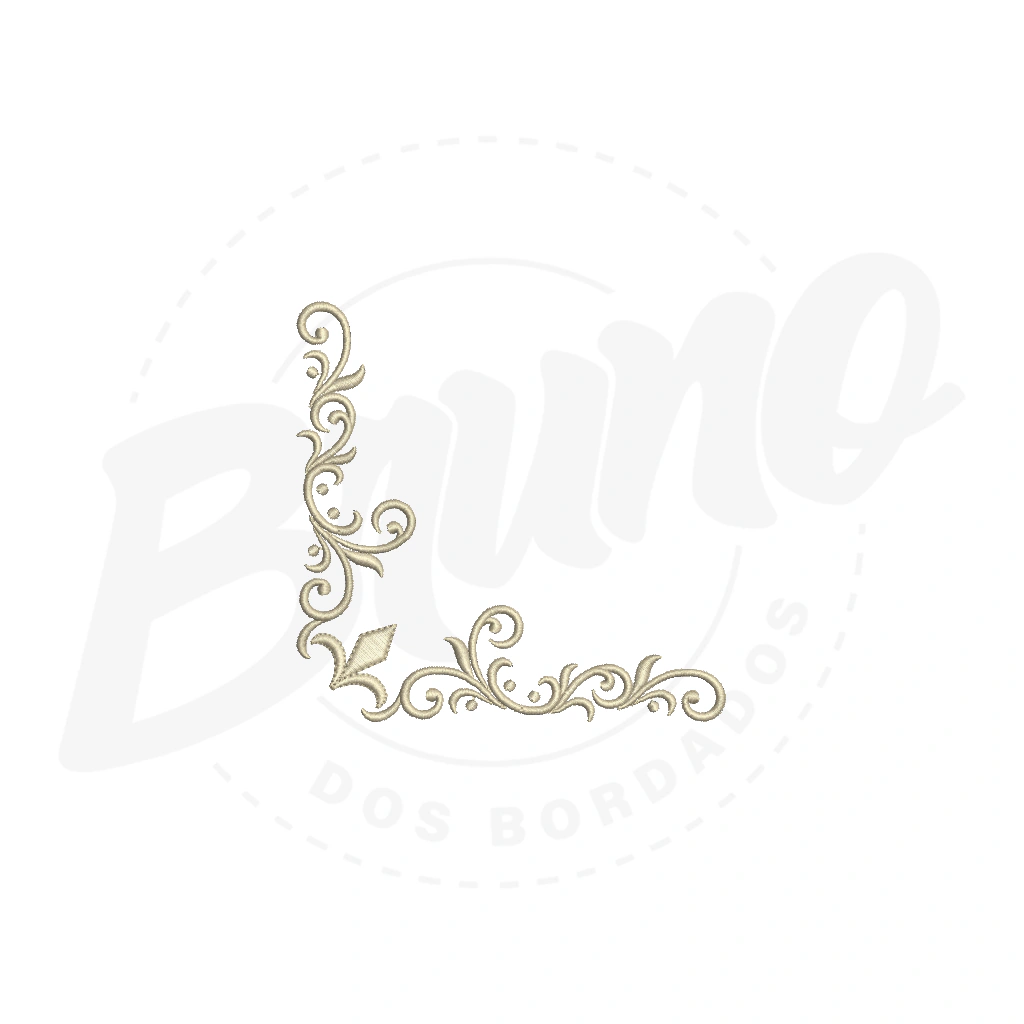 MP18M090 - Canto flor de lis