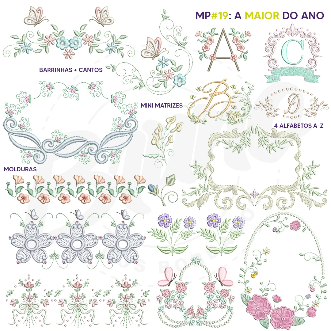 Coleção: MP#19 (350 matrizes)