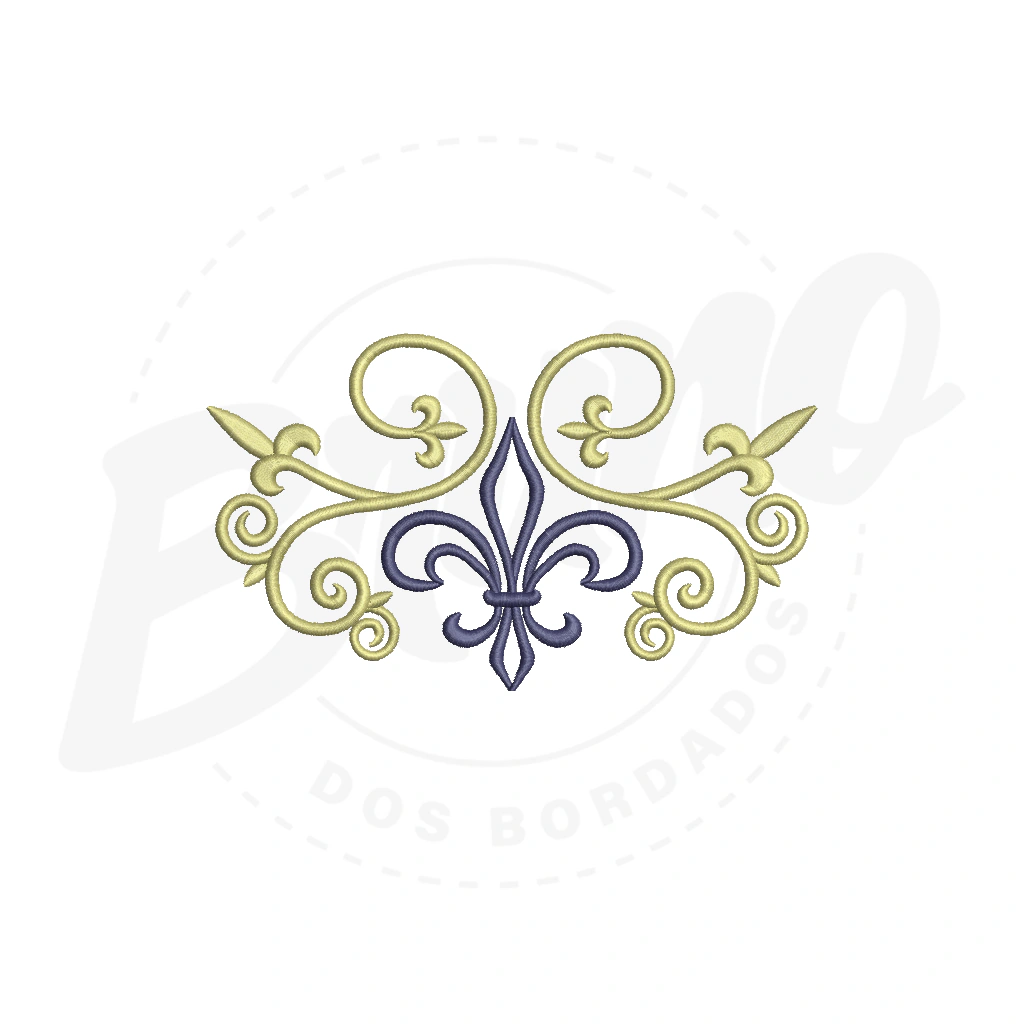 MP20M018 - Barrinha flor de lís