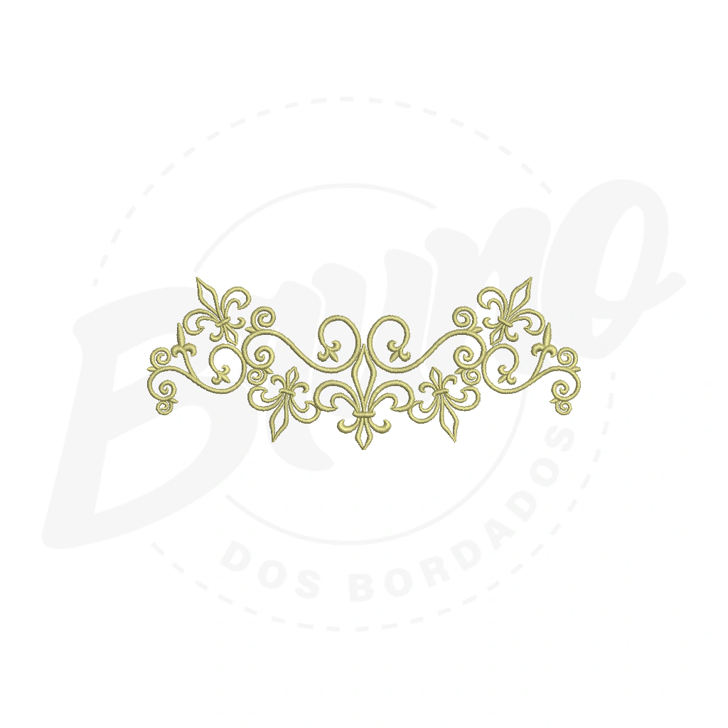 MP20M025 - Barrinha flor de lís