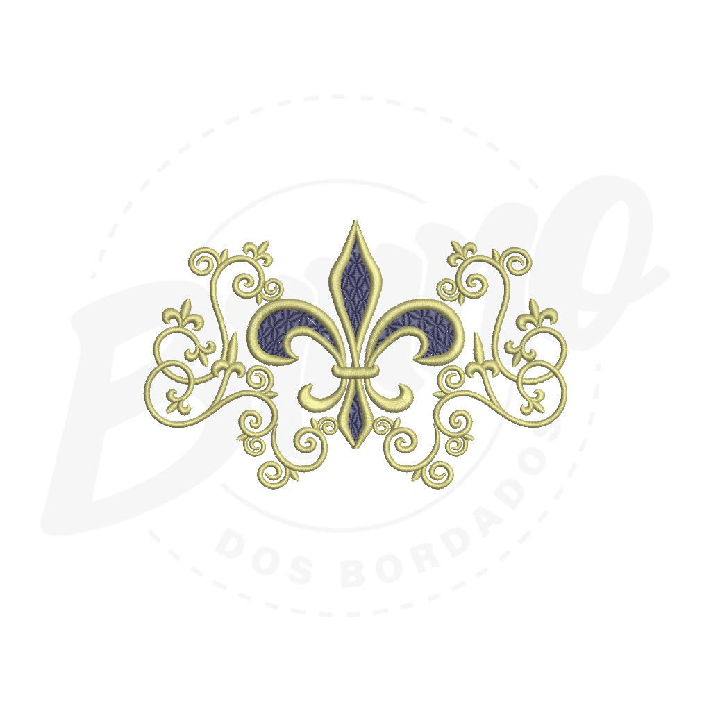 MP20M027 - Barrinha flor de lís