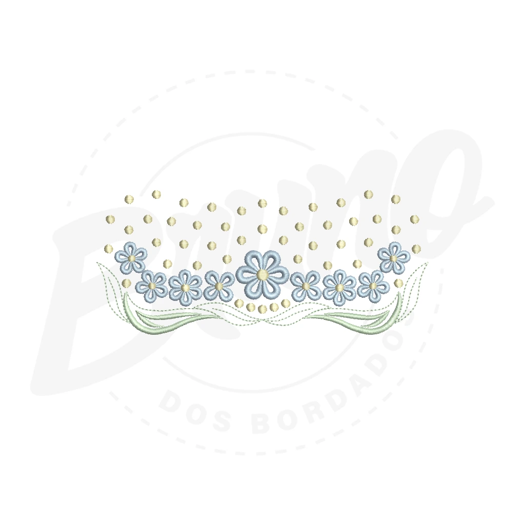 MP28M033 - Barrinha floral e poá