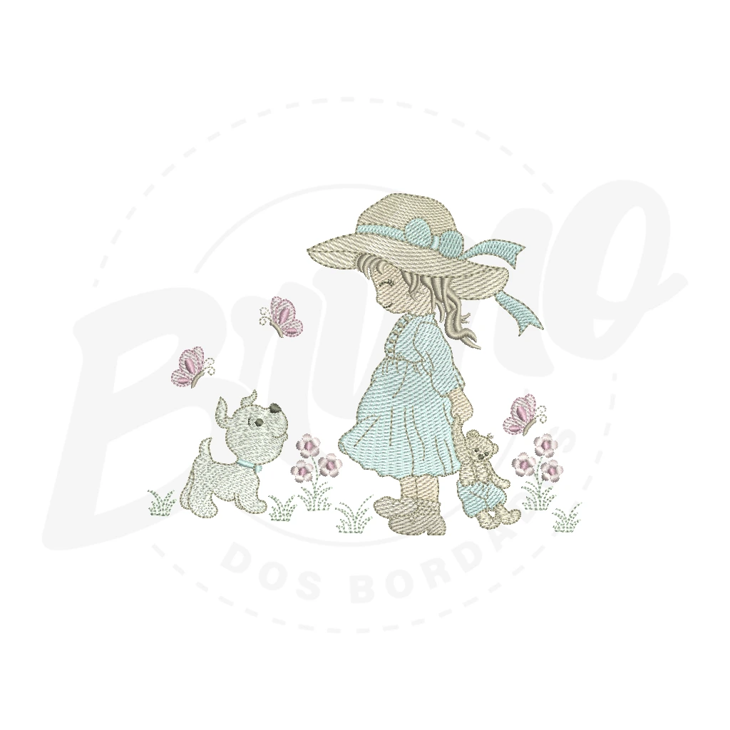 MP29M011 - Boneca e cachorro
