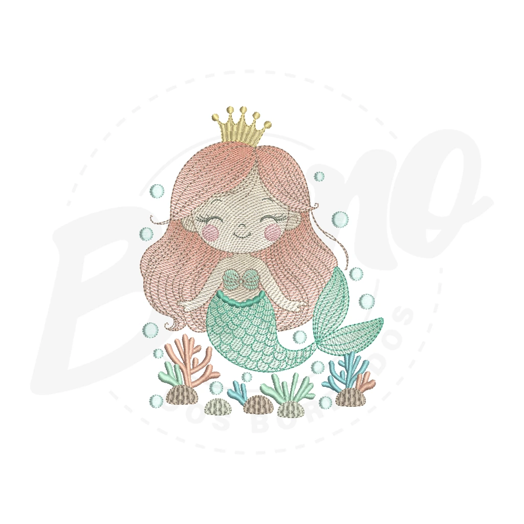 MP30M017 - Sereia e golfinho