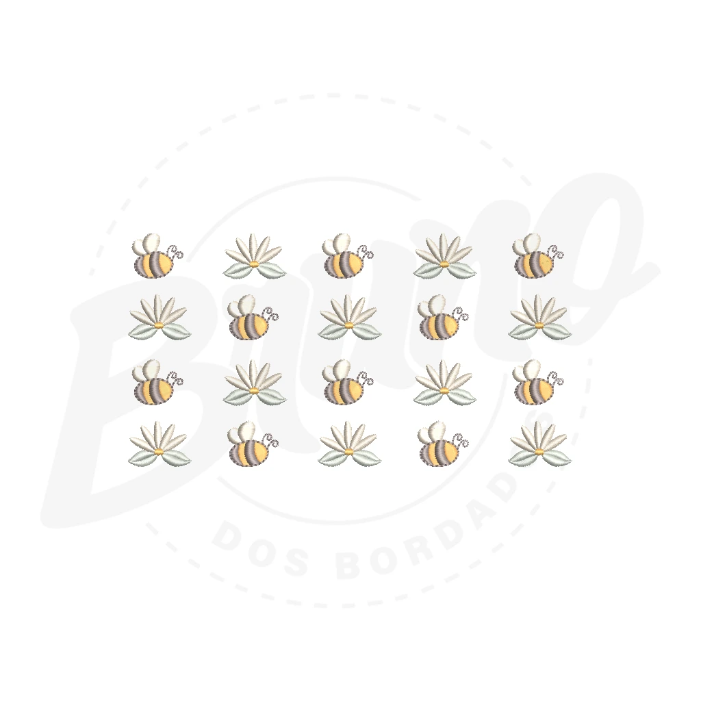 MP31M072 - Flor e abelha
