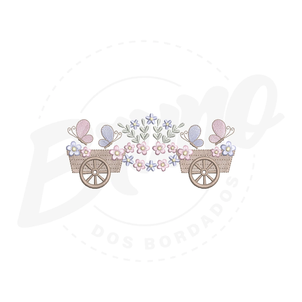 MP34M066 - Carrinho de flores