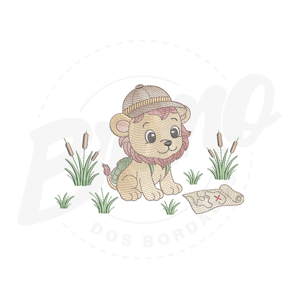 MP35M027 - Leão baby