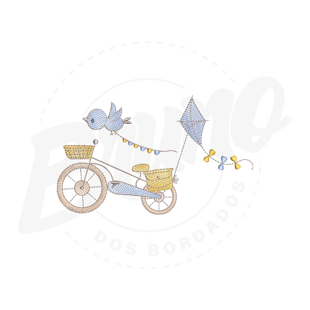 MP35M067 - Bike e bandeirola