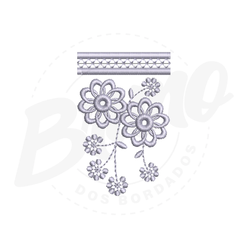 MP35M075 - Barrinha flor MINI