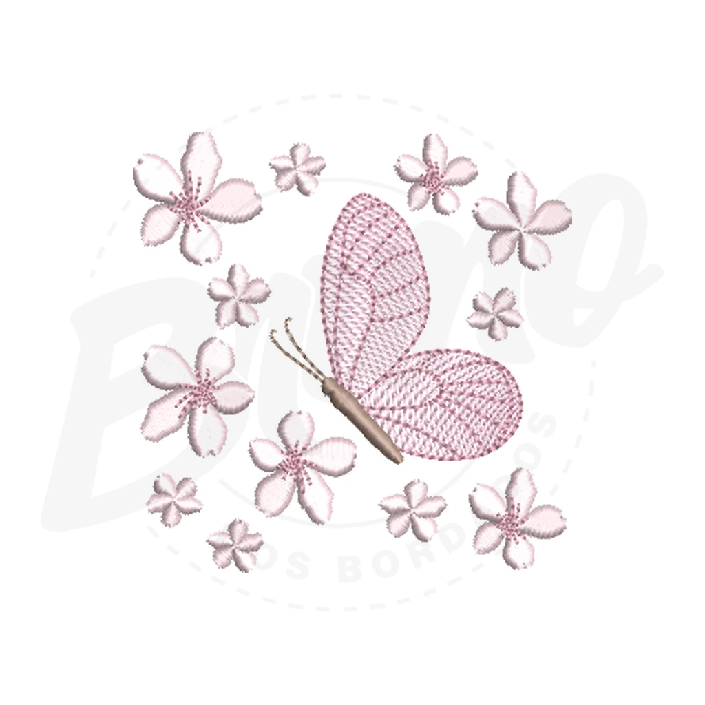 MP35M132 - Borboleta 3D MINI